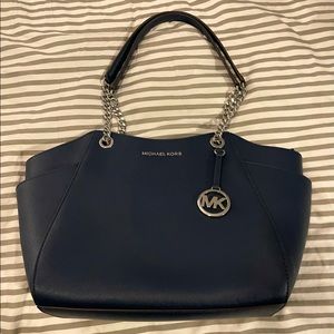Navy Jet Set Tote